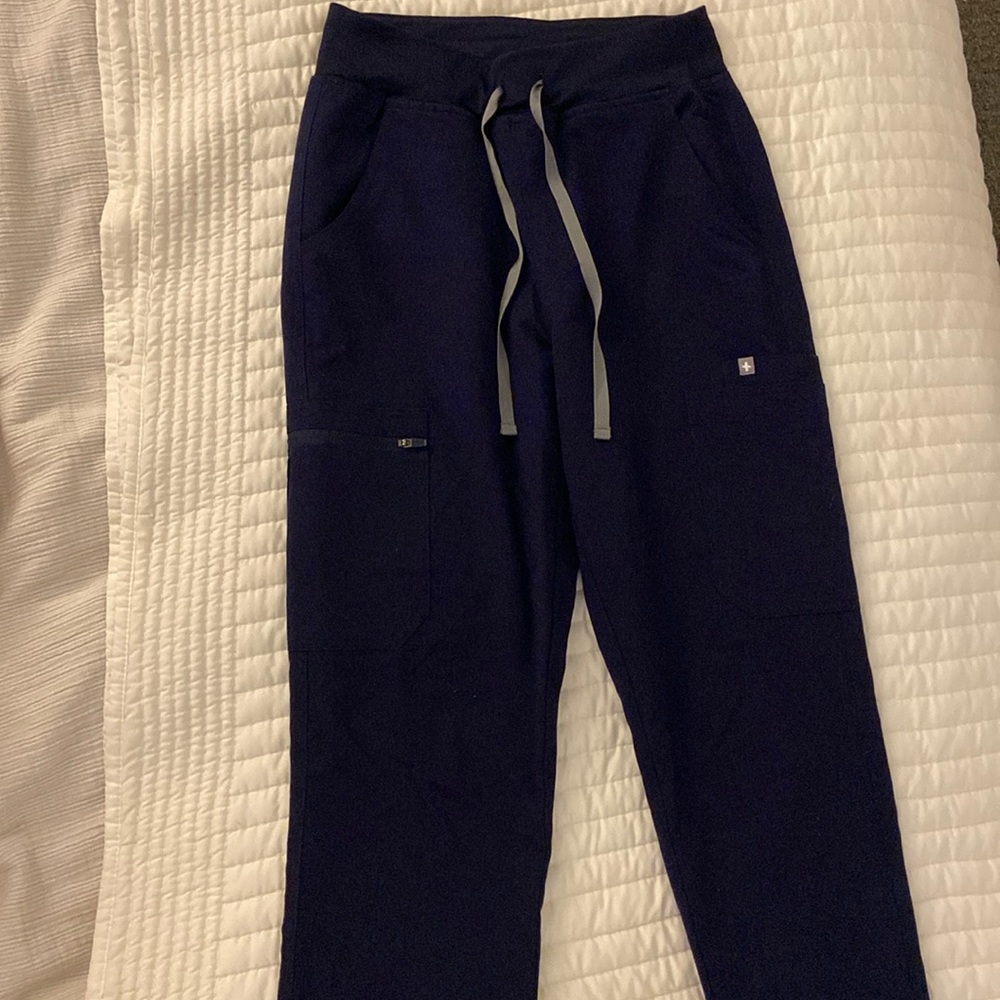 High Waisted Yola Skinny Scrub Pants